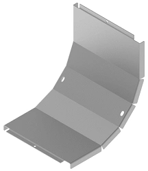 90-Degree Internal Radius Corner Cable Tray Cover KL 000 F90R15