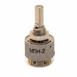 Compact MPN-2 Rotary Low-Frequency Switch 2P2N IP40 FIMD.640121.002 TU