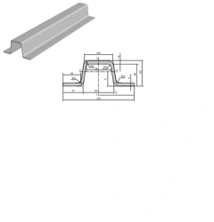 Railway Carriage Support Profile for Rolling Stock and Mining Equipment 12G2FD