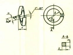 Spring Washers OST 1 11532-74 - High-Quality Metal Washers
