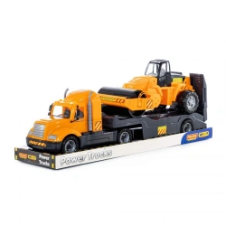 Mike Car Trailer with Road Roller (in Tray) - Model 58584