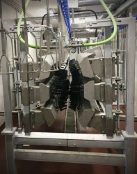 Feather Plucking Machine with 24 Stainless Steel Discs