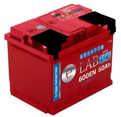 Lead-Acid Battery for Starting Internal Combustion Engines AKB 6ST-60 "ELAB + EFB