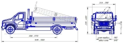 Diesel Dump Truck Over 3.5 Tons, Up to 12 Tons, Type 47192, Model 47193N