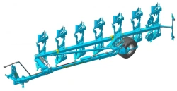 Reversible Plow PPO-7 (6+1) for Soil Tillage