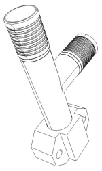 Cooling Hose 3502-60-118SB for Chetra Bulldozers and Loaders
