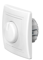 CADUCEUS ALING PRESTIGE Dimmer Switch, 40-400VA, 230V, White, Art. 6173.000