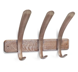 Wooden Coat Rack with Plastic Hooks - Sheffilton SHT-WH21