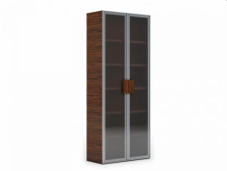 Two-Door Cabinet with Glass Facade KY 1215G