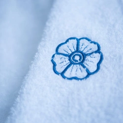 Cotton Terry Embroidered Napkin for Kids