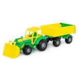 Master Tractor with Trailer and Bucket, Article 35264