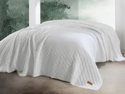 Adult Bed Cover - Mixed Fabric, Synthetic, and Membrane Materials