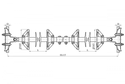 Isolating Phase Spacer RMI 30/220-5500-P2-4