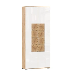 Two-Door Wardrobe Fiji LD.659310.000 (Golden Oak/White)