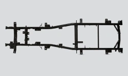 UAZ Vehicle Frame for Models 220695, 396295, 396255 (2011-2016) ZMZ 4091, 40911