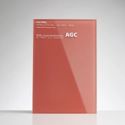 Lacobel Red Terracotta Coated Glass 6mm