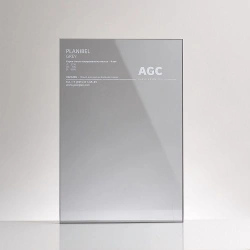 Planibel Grey Colored Float Glass 10mm Thick