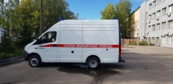 Class A Ambulance Vehicle IAC-1767VA on GAZ A6 Chassis