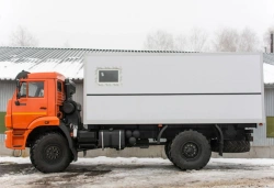 Diesel Truck 6706 Type Engine 67063E on KAMAZ 43502 Chassis