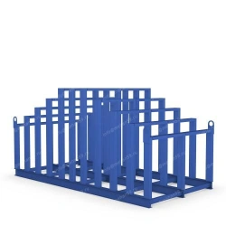 Vertical Storage Rack for Sheet Metal and Plywood - Model 1680