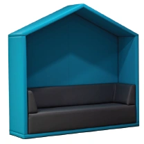 Two-Seater Sofa with High Back MGS2.110