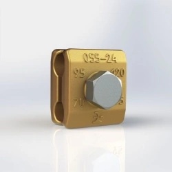 Copper and Steel Copper Wire Connecting Clamp KС-055-24