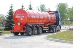 Round Section Semi-Trailer Tank, Model 862703 (20-45 m³ Capacity)