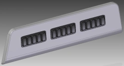 1102-10-165SB Circuit Breaker Panel for Chetra Bulldozers