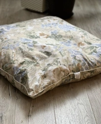 Cotton Fabric Pillow with Down-Feather Filling