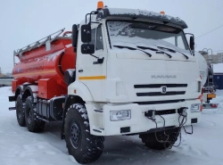 Dangerous Goods Transport Tank Truck 9666R (Modifications 9666R1 on KAMAZ 43118-A5, 43118-50)