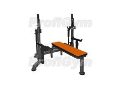 Powerlifting Jack Stand PL-0040-F with Bench and Safety Supports
