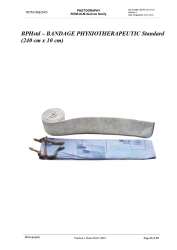 Multi-layer Therapeutic Device Based on Metallized Film "RITM-ULM" / Physiotherapeutic Bandage (Standard)