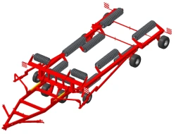 Chain-toothed Roller KKZ-19-03 E for Soil Compaction