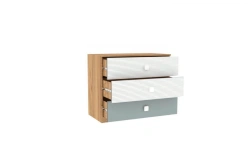 Modex-2 Chest of Drawers Fronts Set (White/Blue) - LD.522210.000