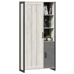 Combined Cabinet in White Craft Oak - Techno LD.678200.000