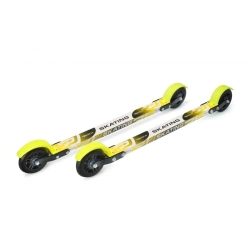 ELVA SK100R Skate Roller Skis with Rubber Wheels