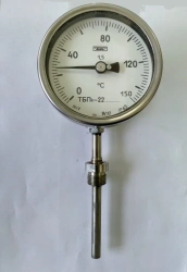 Bimetallic Temperature Gauge TБПк - 22