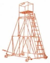 Sliding Ladder A38-1200-0 for Aircraft Maintenance