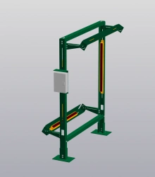 Vektor-2D Log Geometry Measurement Device