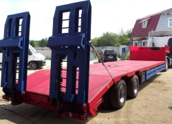 Car Semi-Trailer 931923 for Heavy Equipment Transport