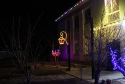 Decorative LED Street Light "Lantern" - LED Panel, 220V, 24V, 12V