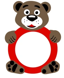Bear Mirror for Home and Preschool Use - Model M05