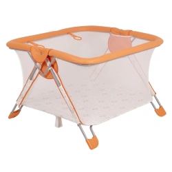Fey Book Playpen with Bunnies, Orange, Model 0002195-8