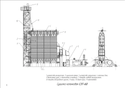 Continuous Grain Dryer Model SCT-60
