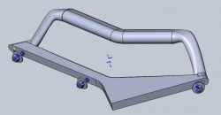 Glass Fiber Reinforced Handrail for Tram Interiors - Model 71-411.12.10.503