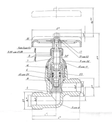 Non-Return Shut-Off Valve DN 25, PN 10.0 MPa ITSHL.491911.007-05