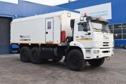 Explosive Material Transport Vehicle UZST03 586B-08 on KAMAZ 5350-D5