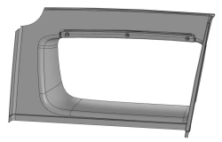 Upper Rear Cover Assembly for Vehicles - 5299-401-5602010-07