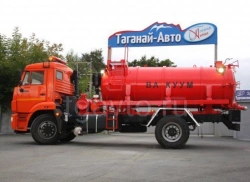 Vacuum Tanker MV Type 5670K2-40 on KAMAZ 43253-G5 Chassis