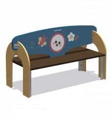 Double-sided bench (plywood) Romana 302.18.00-02